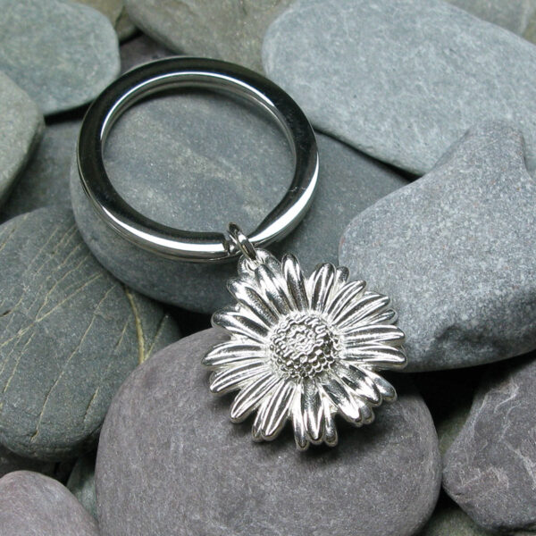 Large Daisy Keyring